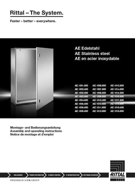 rittal stainless steel enclosure ae|rittal enclosure catalogue pdf.